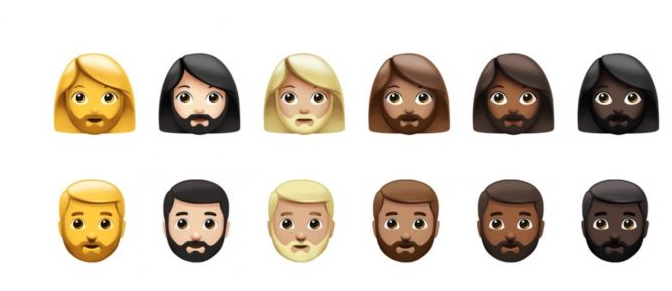 苹果iOS 14.5更新还带来了新面孔表情符号